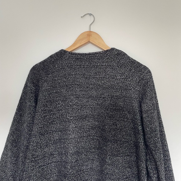 Long cardigan, Kimono style with pockets and fake leather from Zara - Picture 2 of 4